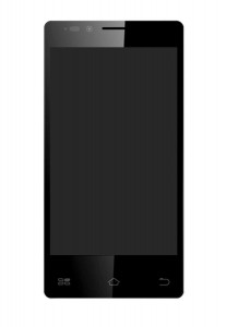 Lcd With Touch Screen For Bq S38 Black By - Maxbhi.com