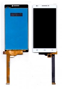 Lcd With Touch Screen For Intex Aqua Xtreme 2 White By - Maxbhi Com