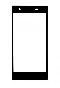 Replacement Front Glass For Sony Xperia Z1s 4g Lte Black By - Maxbhi.com