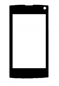 Replacement Front Glass For Lg Gc900 Viewty Smart Black By - Maxbhi.com