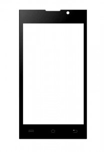 Replacement Front Glass For Lava A48 8gb White By - Maxbhi.com