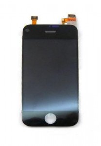Lcd With Touch Screen For Apple Iphone White By - Maxbhi.com