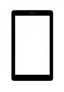 Touch Screen Digitizer For Micromax Canvas Tab P70221 Black By - Maxbhi.com