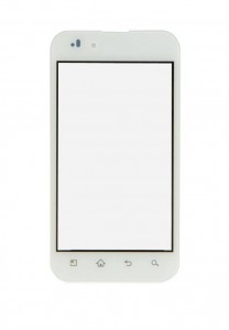 Replacement Front Glass For Lg Optimus Black White Version White By - Maxbhi.com