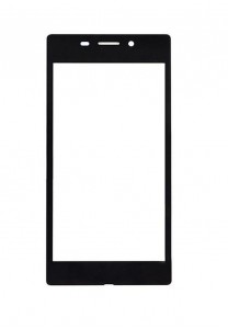 Replacement Front Glass For Sony Xperia M2 D2306 Black By - Maxbhi.com