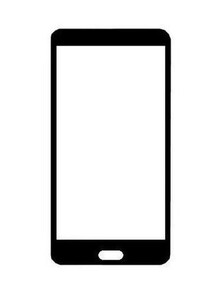 Replacement Front Glass For Archos 45 Neon Black By - Maxbhi.com