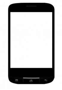 Replacement Front Glass For Spice Mi320 White By - Maxbhi.com