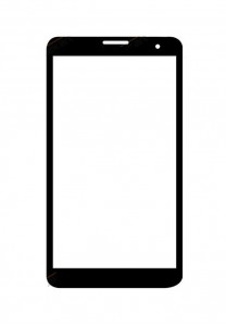 Replacement Front Glass For Celkon Xion S Ct695 White By - Maxbhi.com