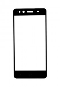 Replacement Front Glass For Bq Aquaris X5 Black By - Maxbhi.com