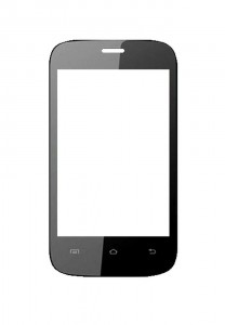 Replacement Front Glass For Jivi Jp 4242 Black By - Maxbhi.com