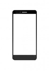 Replacement Front Glass For Allview P6 Energy Mini Grey By - Maxbhi.com