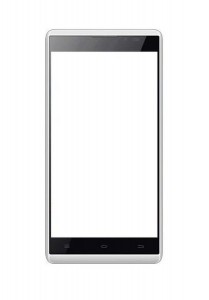 Replacement Front Glass For Intex Aqua I5 Hd White By - Maxbhi.com