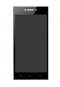 Lcd With Touch Screen For Lava Iris 750 Black By - Maxbhi Com