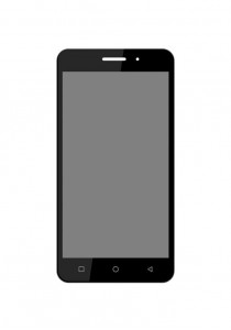 Lcd With Touch Screen For Mtech Eros Gold By - Maxbhi.com