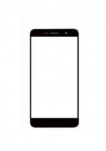Replacement Front Glass For Huawei Honor Holly 2 Plus Black By - Maxbhi.com