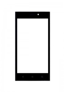 Replacement Front Glass For Iball Andi Sprinter 4g Black By - Maxbhi.com