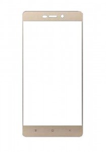 Replacement Front Glass For Xiaomi Redmi 3a Gold By - Maxbhi.com