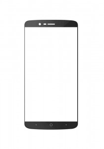 Replacement Front Glass For Wammy Titan 5 Black By - Maxbhi.com