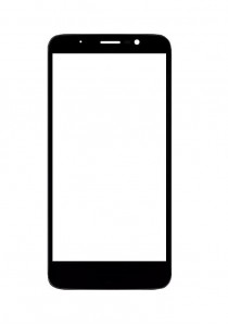 Replacement Front Glass For Zopo Speed 7 Black By - Maxbhi.com