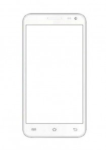 Replacement Front Glass For Gfive President G6c White By - Maxbhi.com