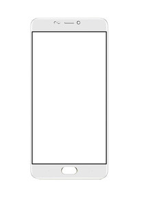 Replacement Front Glass For Allview X4 Soul Style White By - Maxbhi.com