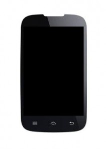 Lcd With Touch Screen For Micromax A51 Bolt White By - Maxbhi Com