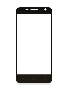Replacement Front Glass For Alcatel One Touch Idol Mini 6012d White By - Maxbhi.com