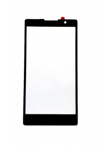 Replacement Front Glass For Lenovo P90 Black By - Maxbhi.com