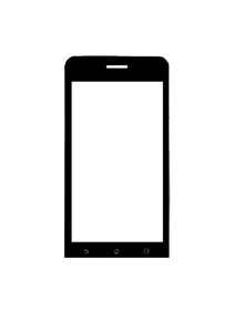 Replacement Front Glass For Asus Padfone Mini Intel White By - Maxbhi.com