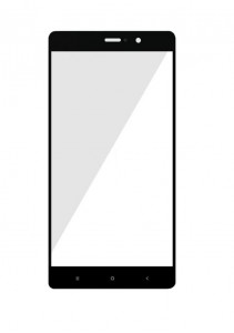 Replacement Front Glass For Xiaomi Mi 5s Plus Black By - Maxbhi.com