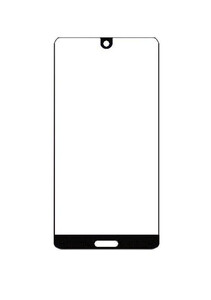 Replacement Front Glass For Sharp Aquos S3 Mini Blue By - Maxbhi.com