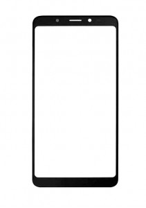 Replacement Front Glass For Wiko View Xl Black By - Maxbhi.com