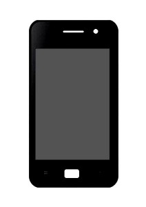 Lcd With Touch Screen For Gfive Spark A1 Black By - Maxbhi.com