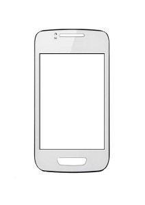 Replacement Front Glass For Samsung Wave Y S5380 White By - Maxbhi.com