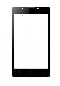 Replacement Front Glass For Reliance Lava Eg841 White By - Maxbhi.com