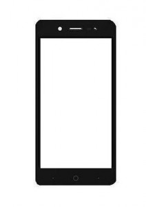 Replacement Front Glass For Zopo Color C Zp330 Black By - Maxbhi.com
