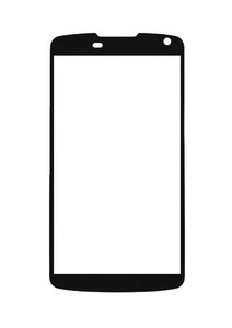 Replacement Front Glass For Pantech Flex P8010 Black By - Maxbhi.com