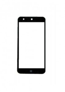Replacement Front Glass For Zte Blade X5 Black By - Maxbhi.com