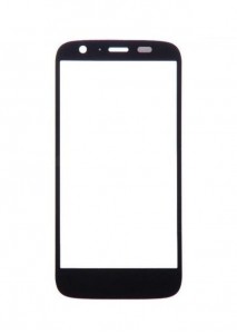 Replacement Front Glass For Motorola Moto G Dual Sim Black By - Maxbhi.com