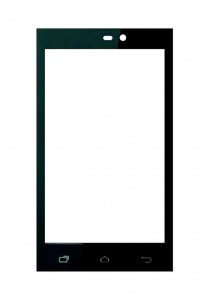 Replacement Front Glass For Xolo Q500s Ips White By - Maxbhi.com