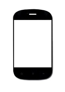 Replacement Front Glass For Micromax X454 White By - Maxbhi.com