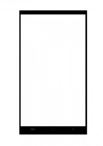 Replacement Front Glass For Lava A51 Black By - Maxbhi.com