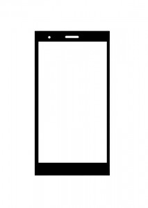 Replacement Front Glass For Jolla C Black By - Maxbhi.com