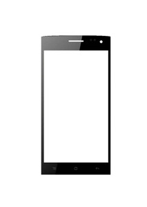 Replacement Front Glass For Rage Melody Black By - Maxbhi.com