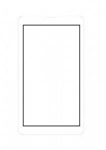 Replacement Front Glass For Amosta Eduone 7q31 Black By - Maxbhi.com