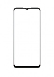 Replacement Front Glass For Oppo Reno 3 Youth Black By - Maxbhi Com