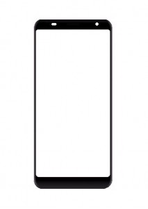 Replacement Front Glass For Blu J6 2020 Gold By - Maxbhi Com