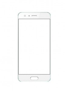 Replacement Front Glass For Honor 9 Premium White By - Maxbhi.com