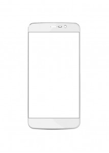 Replacement Front Glass For Zopo Hero 1 White By - Maxbhi.com