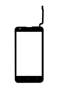 Touch Screen Digitizer For Intex Aqua Pro Black By - Maxbhi.com
